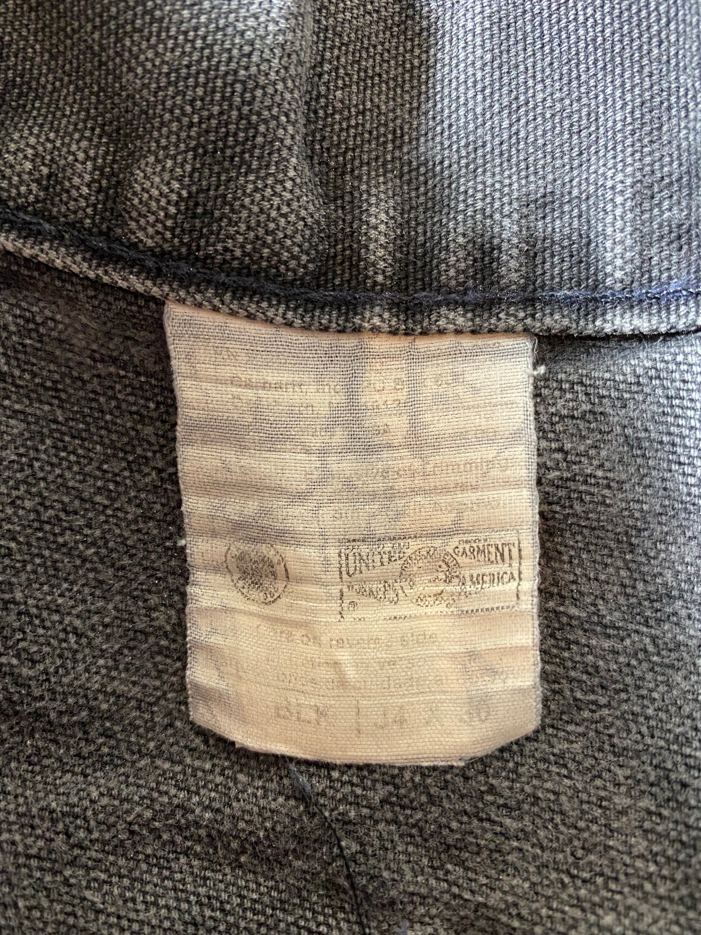 Vintage CARHARTT Size 34x30 Double Knee Duck Pants / K6521