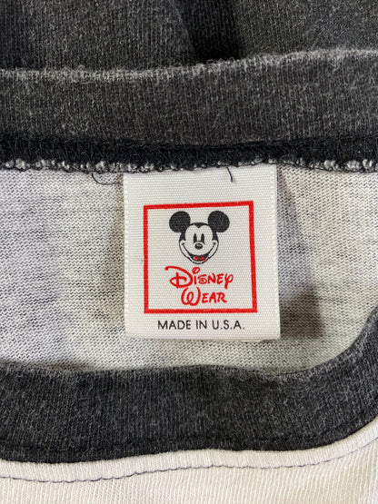 90's DISNEY MICKEY Made in USA Size S-M Vintage T-Shirt / E5431T
