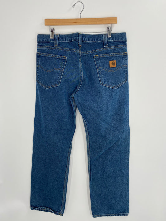 Vintage CARHARTT Size W34xL30 Denim Pants / A1574