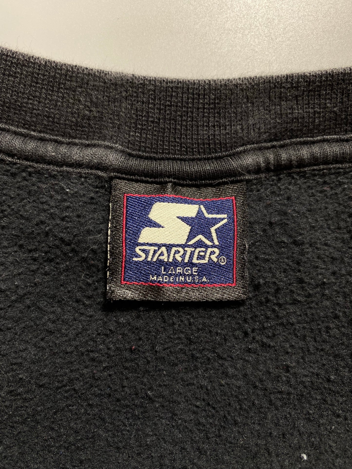 Vintage STARTERS PITTSBURGH STEELERS Made in USA Size L Vintage NFL Sweat - Shirt/ K5797