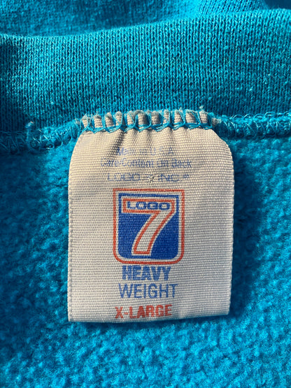 90’s CHARLOTTE HORNETS Made in USA Size XL NBA Sweat-Shirt/ K7785