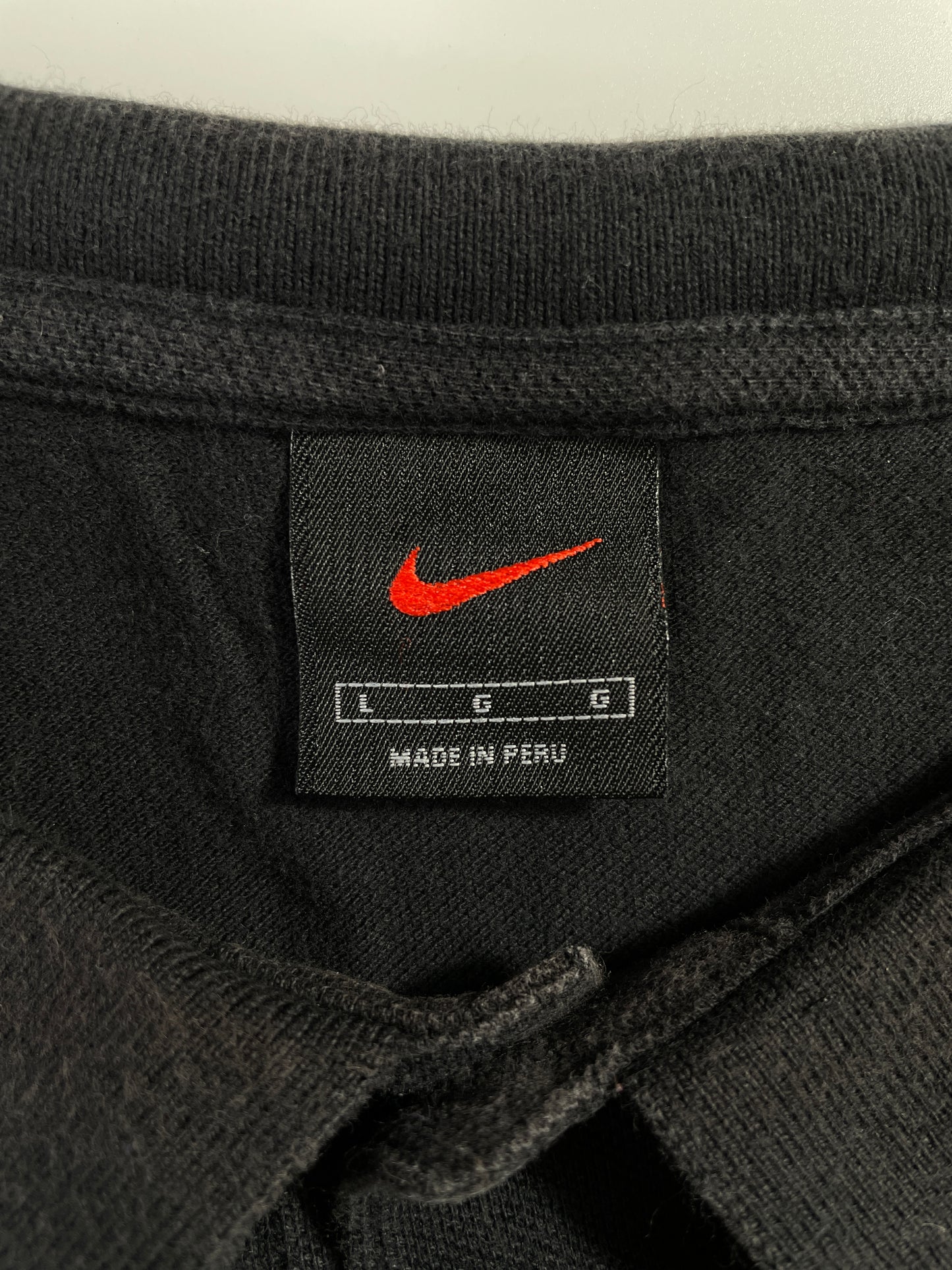 90's NIKE CENTER SWOOSH Size L Vintage Polo Shirt / E4452T