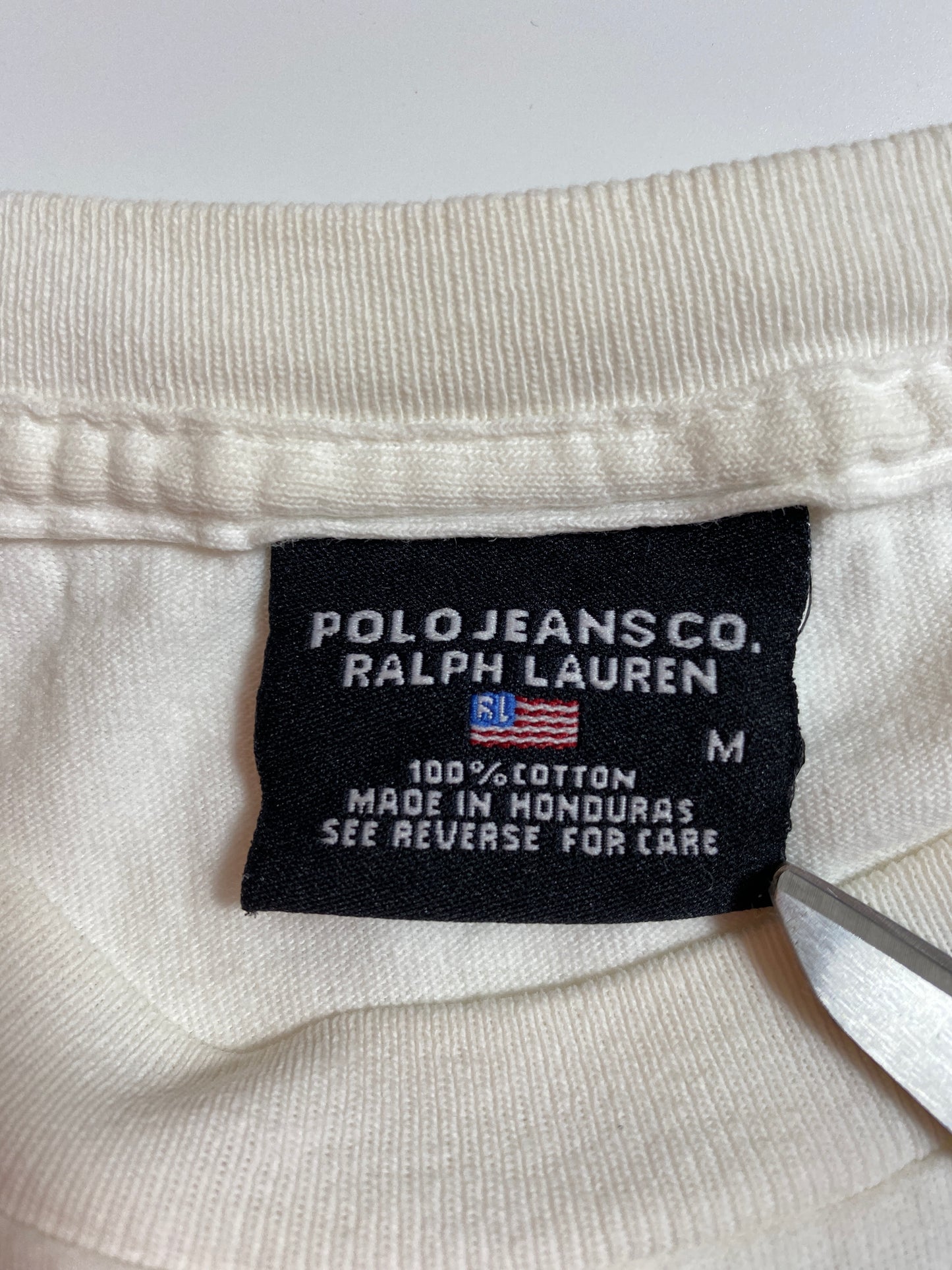 Vintage POLO JEAN Size M T-Shirt /k68