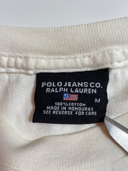 Vintage POLO JEAN Size M T-Shirt /k68