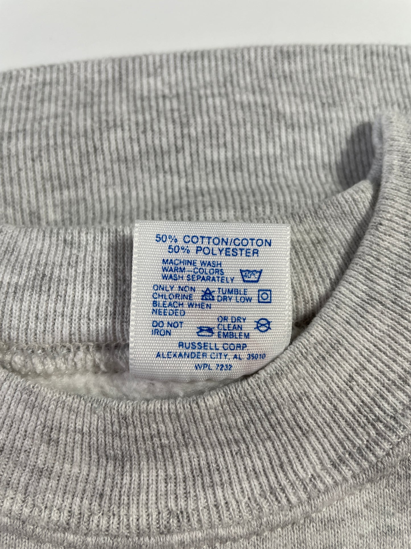 1992 NORTH CAROLINA TAR HEELS Made in USA Size XL Vintage College Sweat-shirt / E1303S