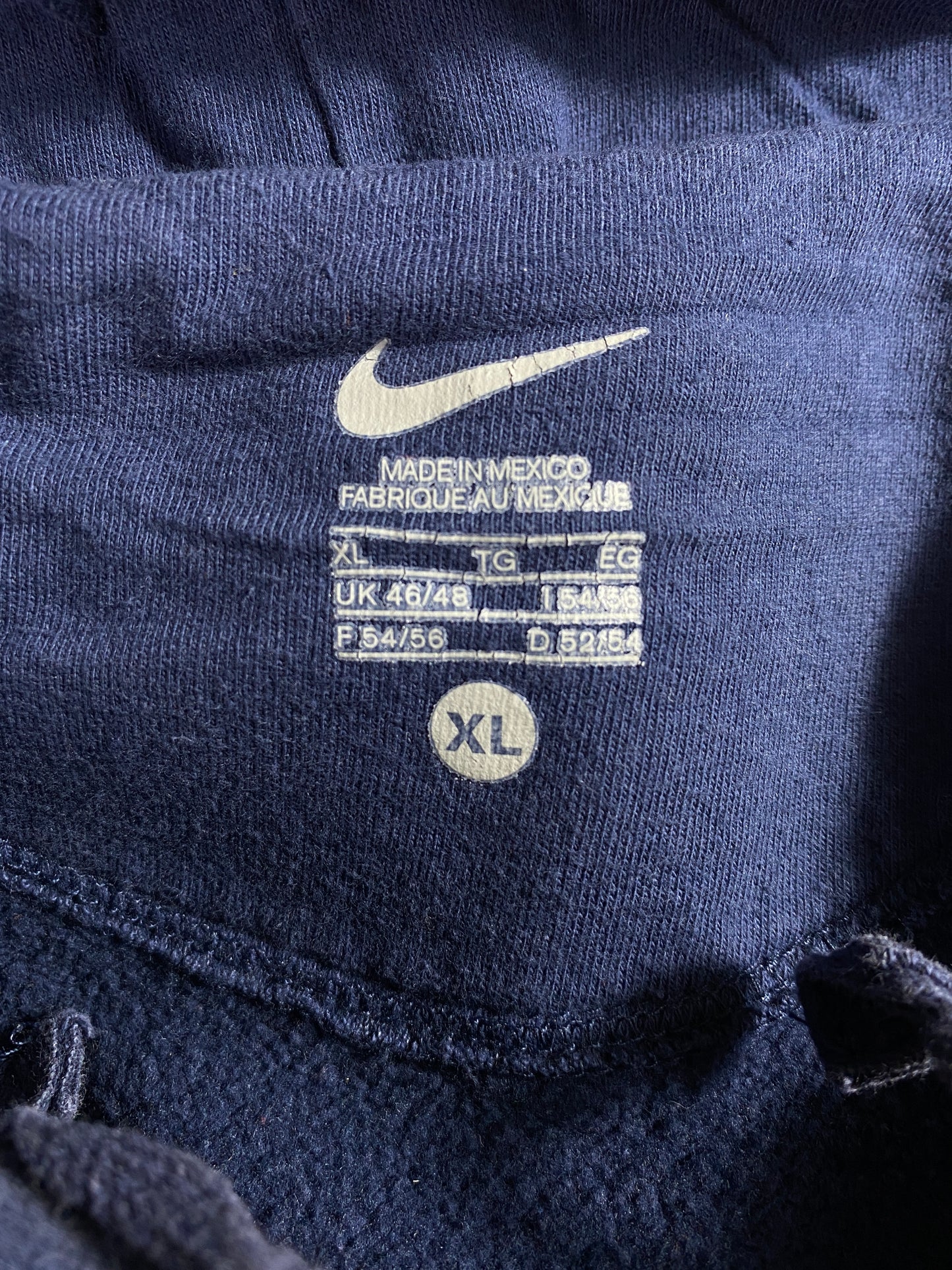 Vintage NIKE MURRAY STATE Size XL Vintage College Hoodie Sweat-shirt / A5695