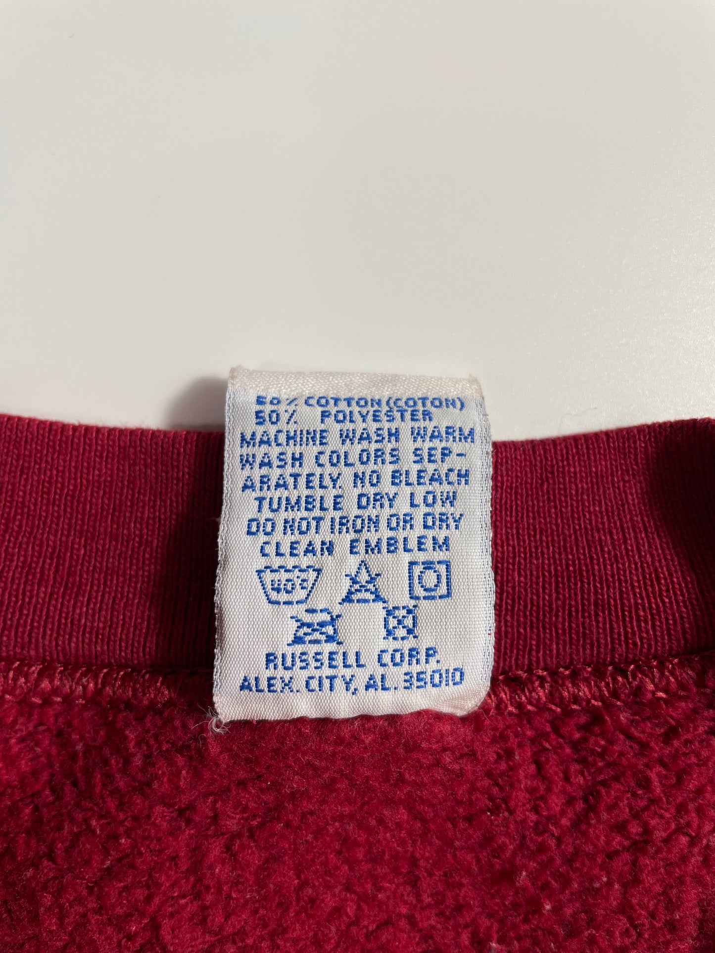 90's UNIVERSITY OF BAMA ALABAMA Made in USA Size XL Vintage College Sweat-shirt / A491