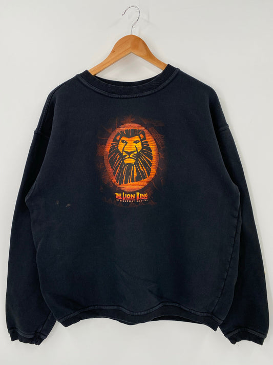 .Vintage DISNEY LION KING Size L Sweat-shirt / A5621