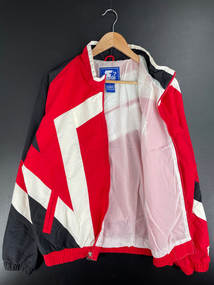 90’s STARTER x NEBRASKA HUSKERS Size L Vintage College Nylon Jacket / E3218N