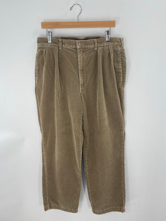 90’s POLO RALPH LAUREN Size 36x30 Corduroy Pants / K8360