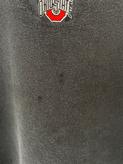 2002' NIKE TOSTITOS OHAIO STATE BUCKEYES Size No Tag(approx.M-L) Vintage NFL Sweat-shirt / K6353