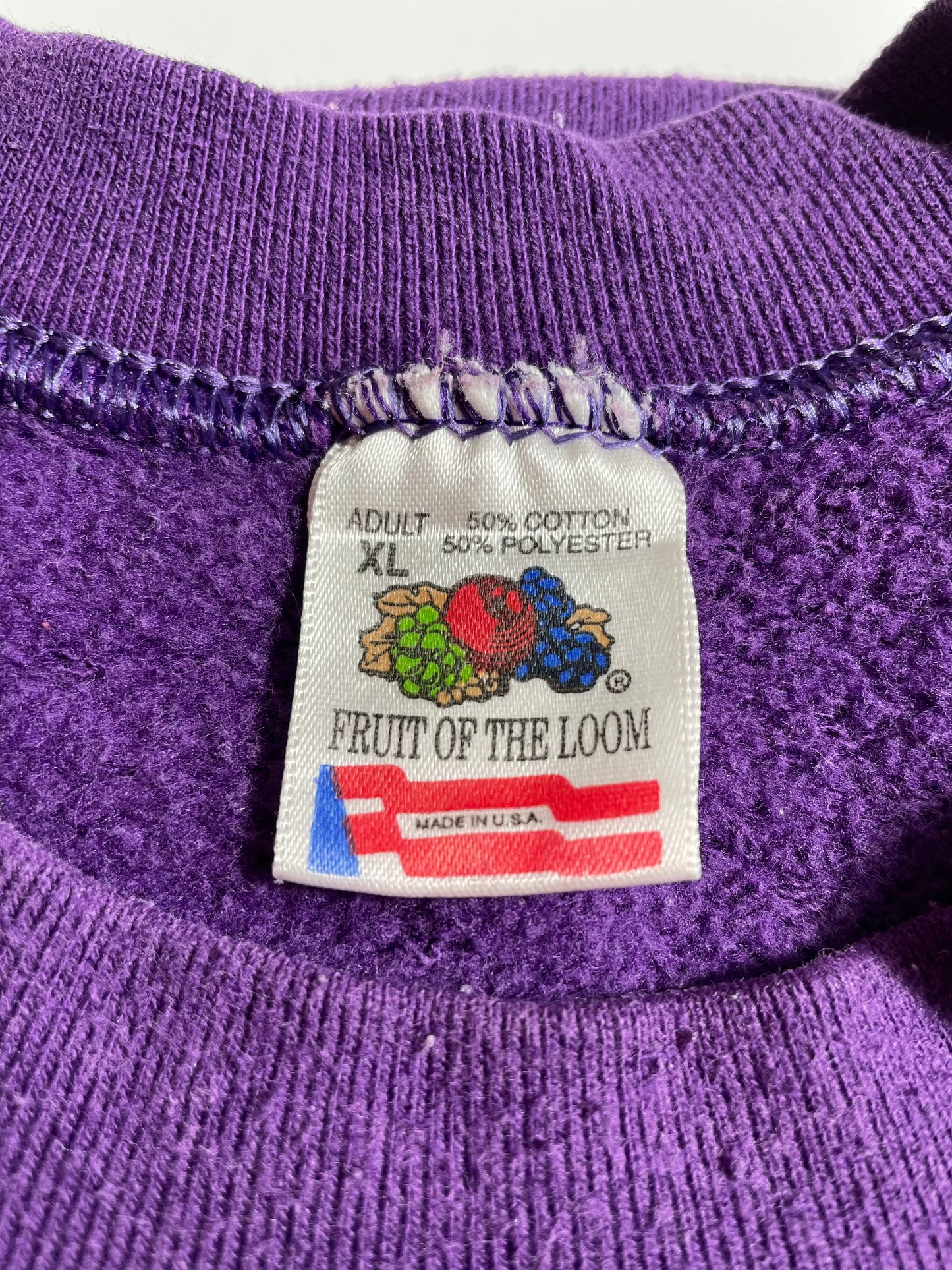 1998' MINNESOTA VIKINGS Made in USA Size XL Vintage NFL Sweat shirt / K5665