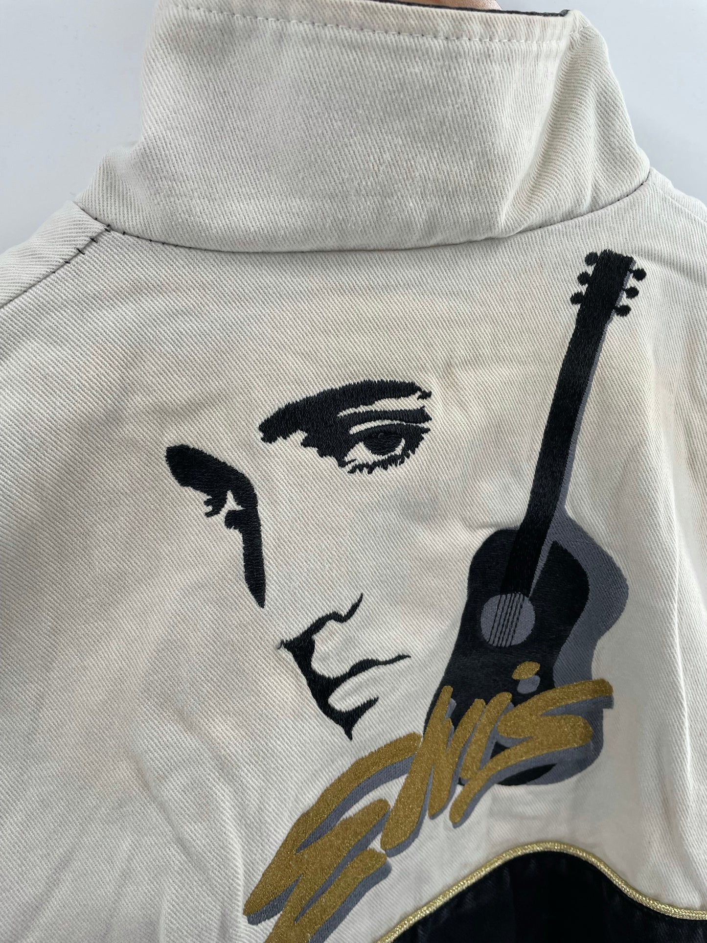 1999 ELVIS PRESLEY Made in USA Size M Vintage Jacket  / K5002