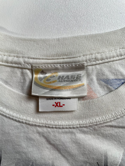 2007 NASCAR NEW HAMPSHIRE Size XL Vintage Racing T-Shirt / A2111