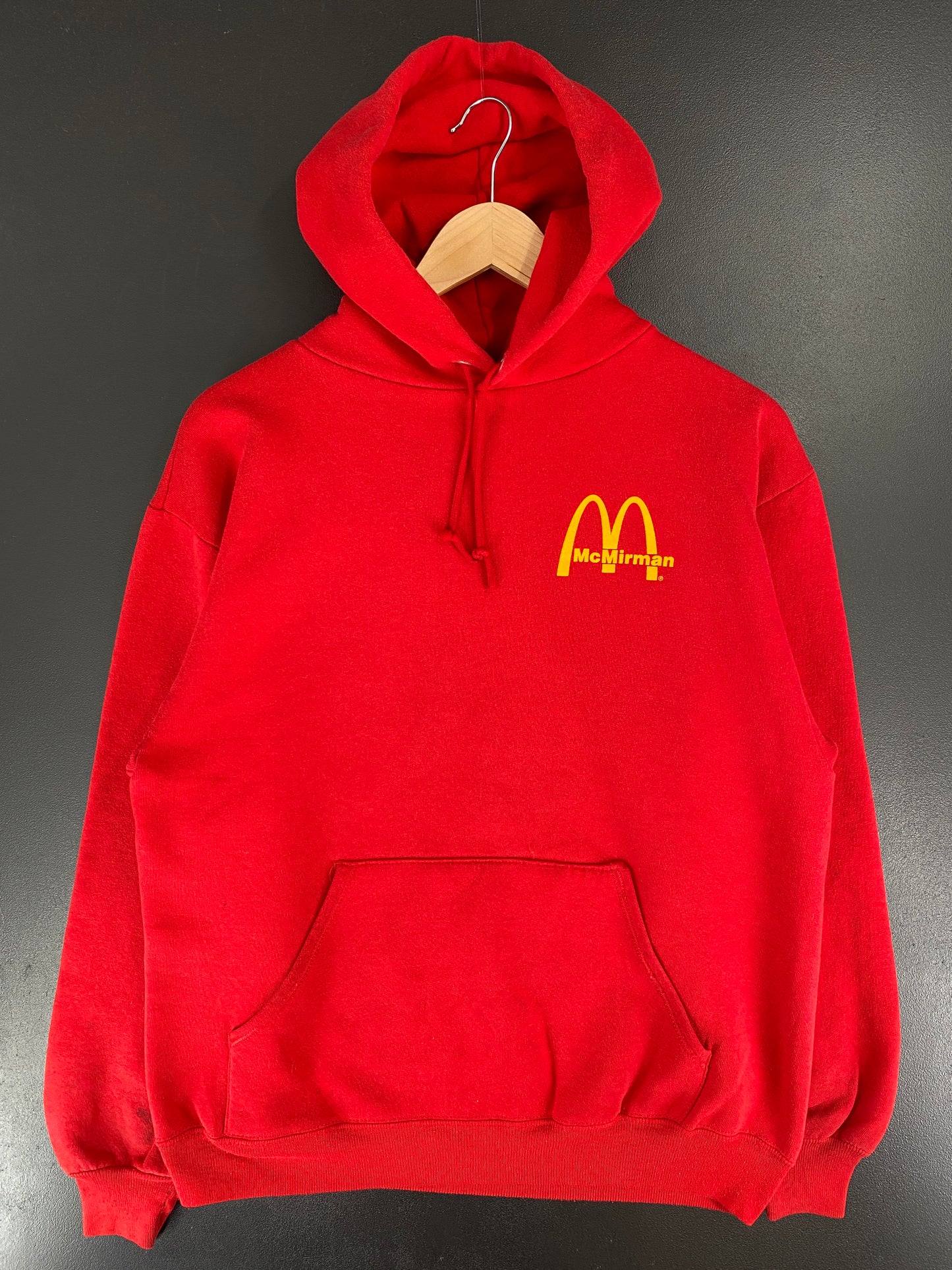 80’s MCMIRMAN Made in USA Size M Vintage Hoodie Sweat-Shirt / E6587S