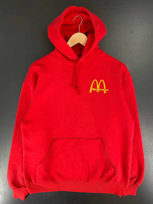 80’s MCMIRMAN Made in USA Size M Vintage Hoodie Sweat-Shirt / E6587S