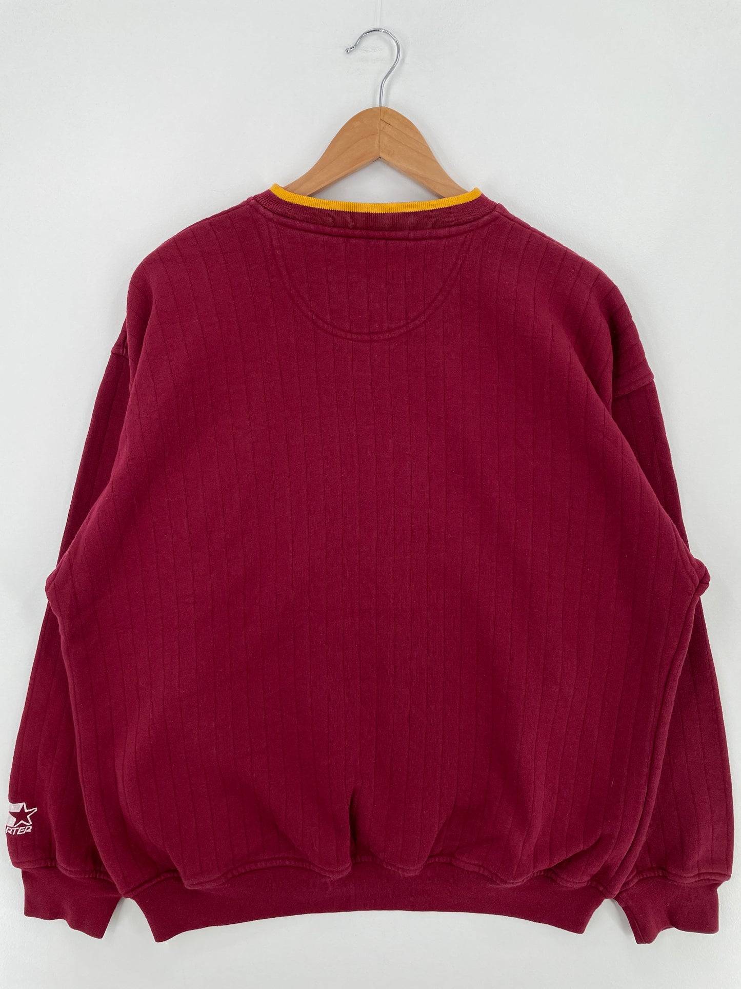 90's STARTER x WASHINGTON REDSKINS Size L Vintage NFL Sweat-Shirt / E718