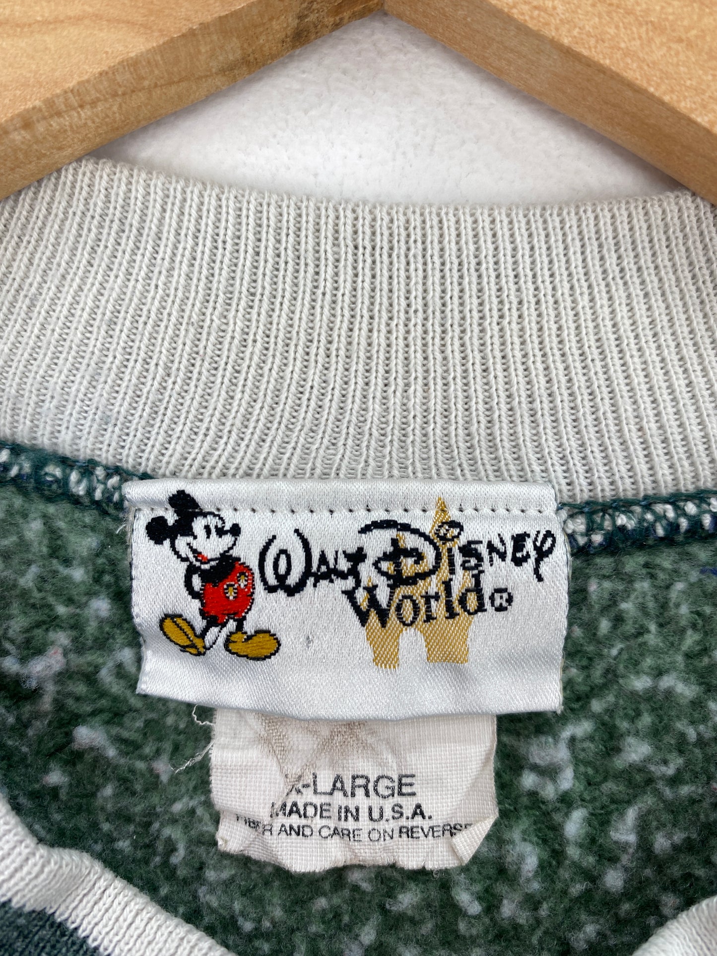 90’s WALT DISNEY WORLD Made in USA Size XL Vintage Sweat-shirt / A5299