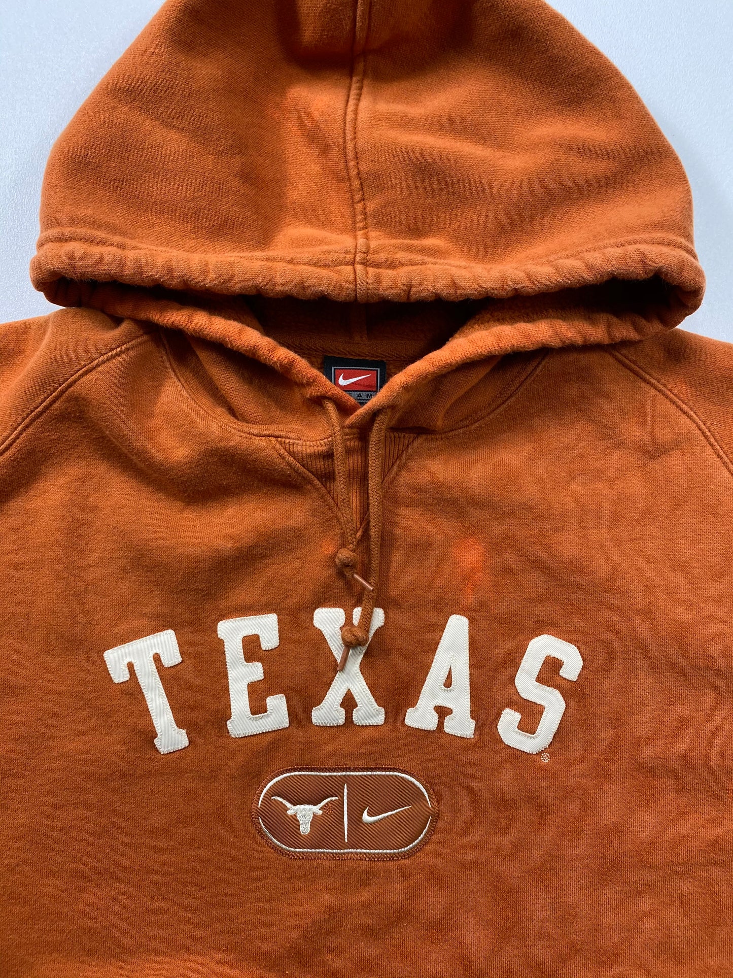 90’s Nike Texas Size XL Vintage Hoodie Sweat-shirt  / 5983