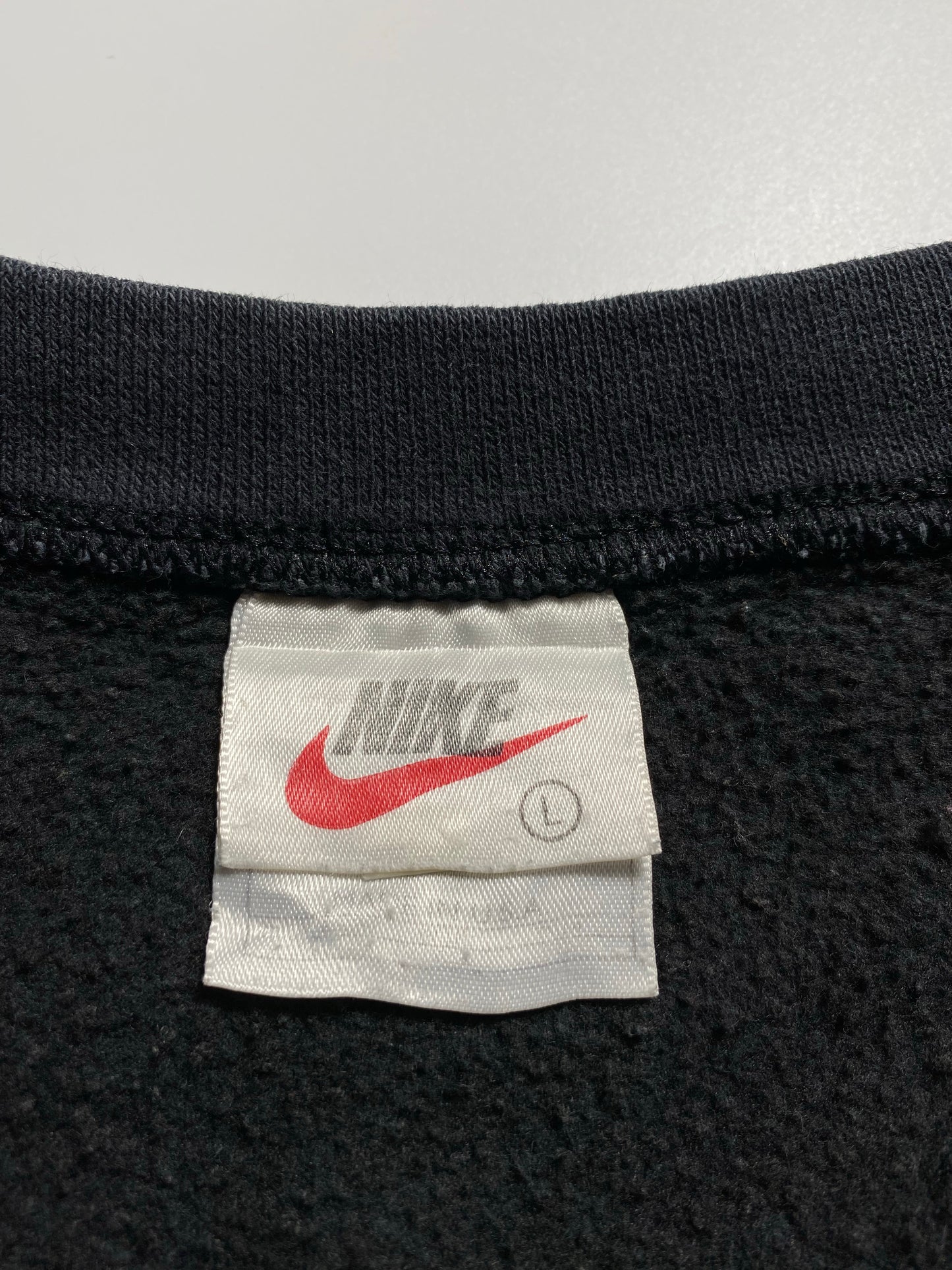 90’s NIKE MINI SWOOSH Made in USA Size L Vintage Sweat-shirt / K5972