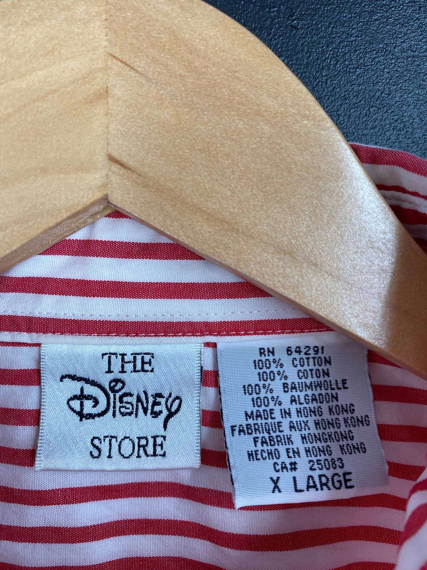 00' DISNEY MICKEY AND FRIENDS Size XL Vintage Button Down Shirt / A3947