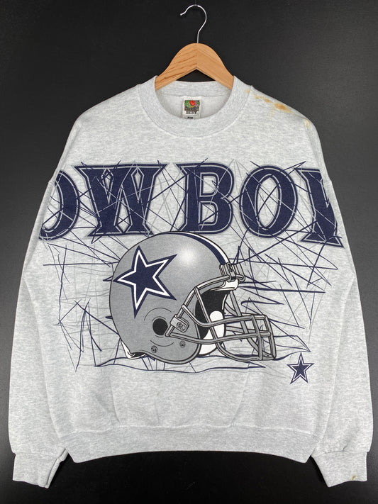 90’s DALLAS COWBOYS Made in USA Size XL Vintage NFL Sweat-Shirt / A6433
