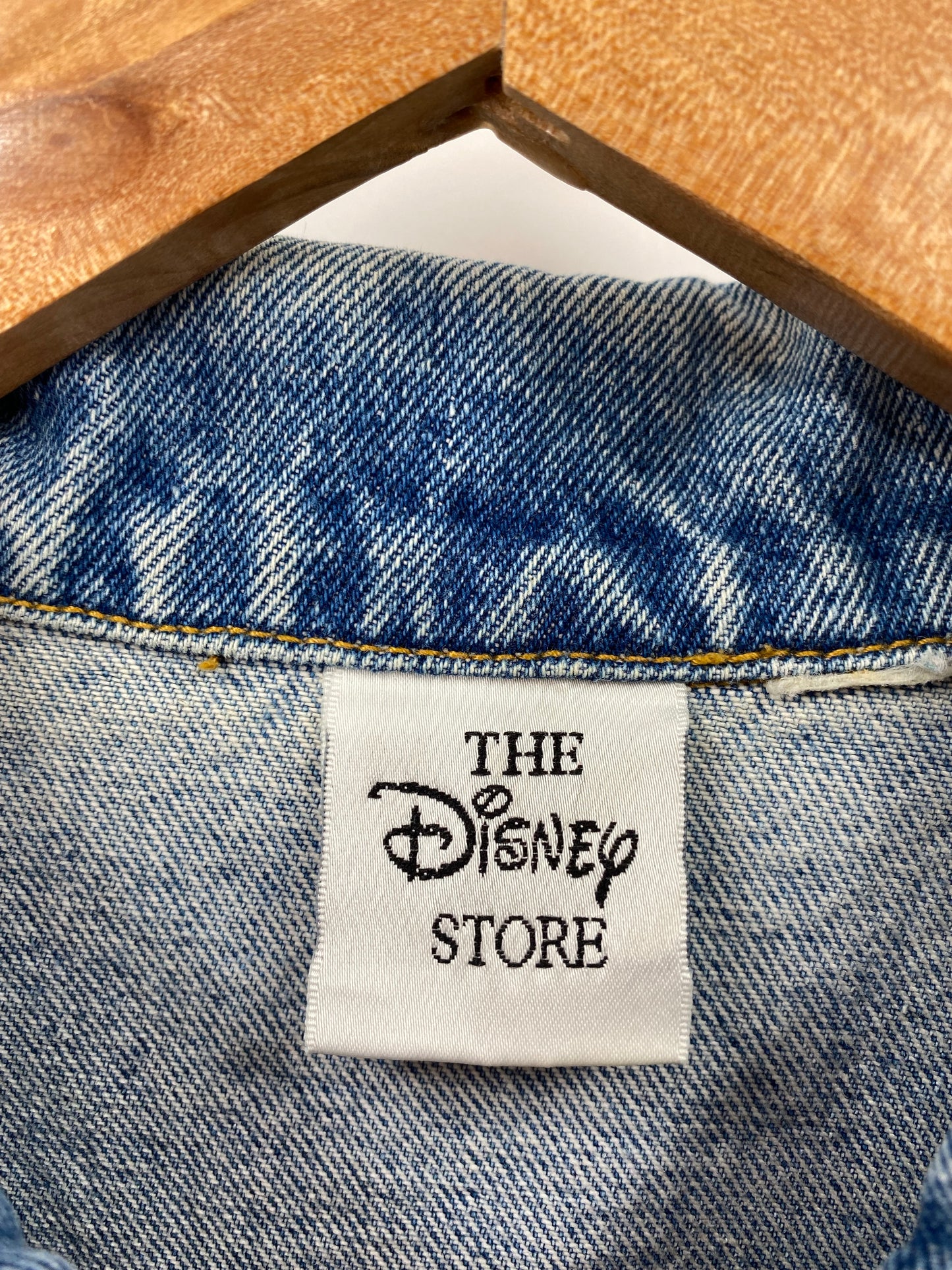 00’ DISNEY Approx. Size L Vintage Denim Jacket  / K4322