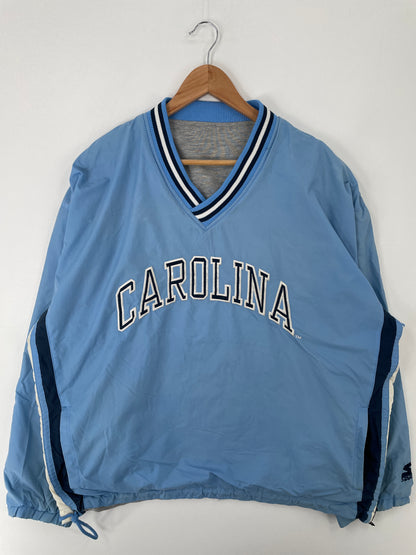 90's STARTER x CAROLINA TAR HEELS Size L Vintage NFL Reversible Nylon Jacket / A9554