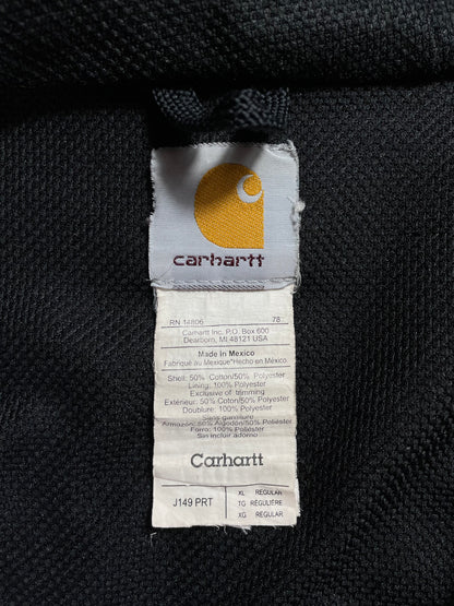 Vintage CARHARTT Size XL Zip-up Hoodie Sweat-Shirt / K8410