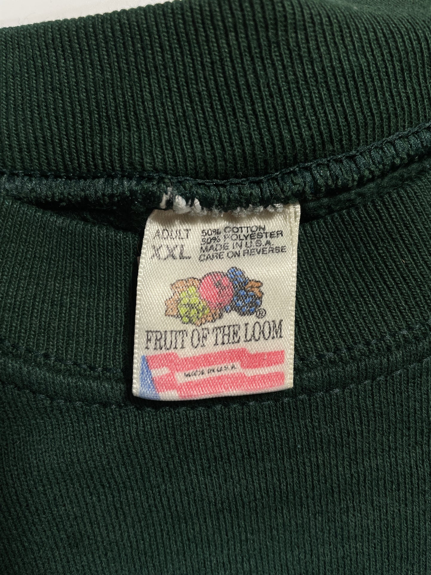 90's WOLF Made in USA Size XXL Vintage Animal Sweat-Shirt / E1211