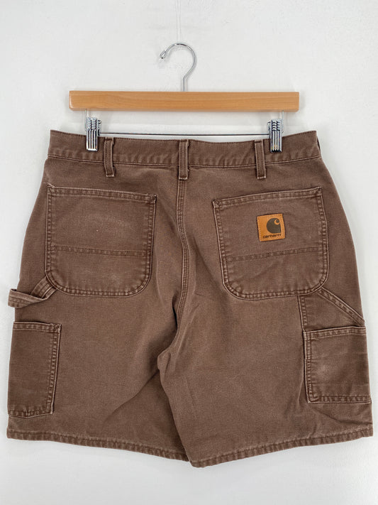 Vintage CARHARTT Size W32xL8 Duck Shorts / A5938
