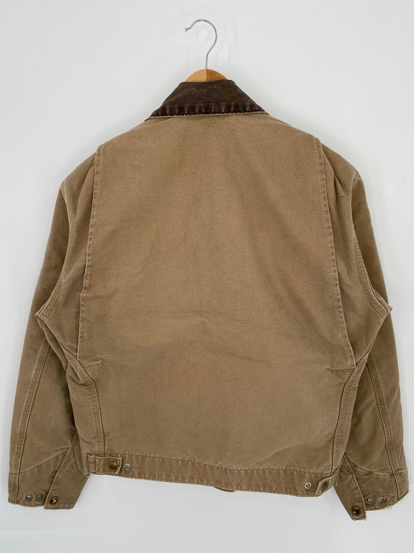 Vintage CARHARTT Size No Tag (Approx.L) Zip-up Sweat-shirt Jacket / K8112