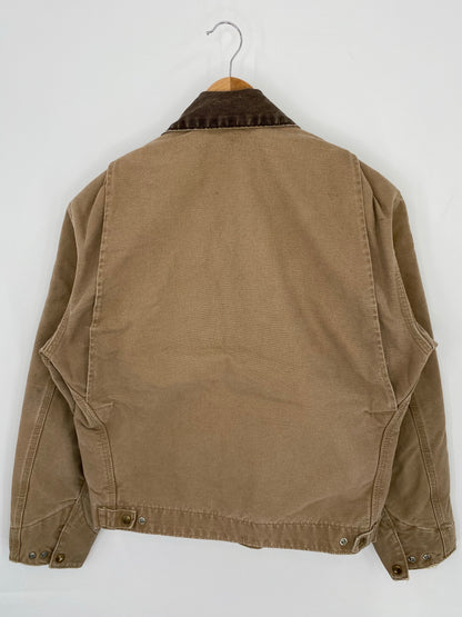 Vintage CARHARTT Size No Tag (Approx.L) Zip-up Sweat-shirt Jacket / K8112