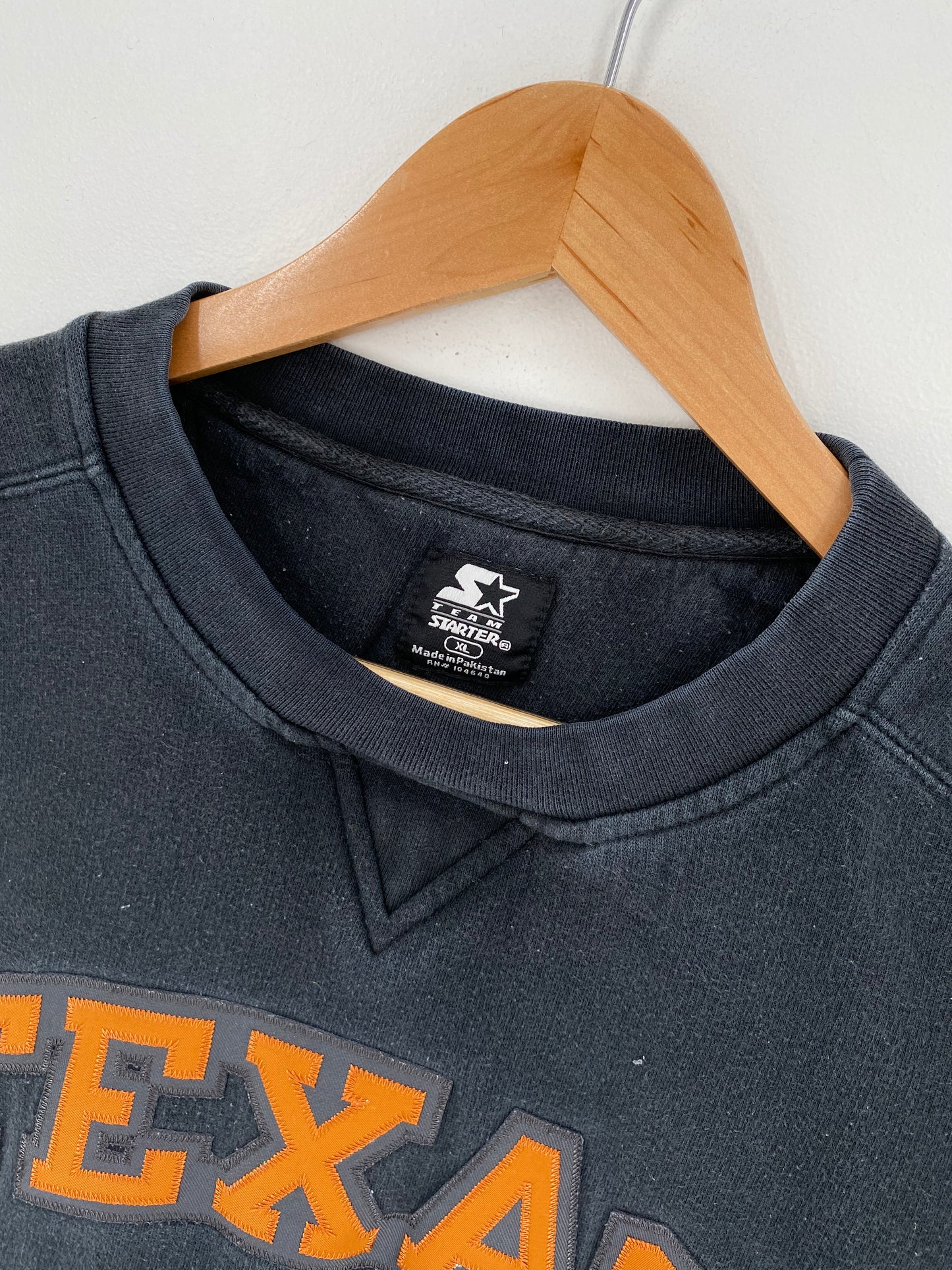 Vintage STARTER x TEXAS Size XL College Sweat-shirt / A2364