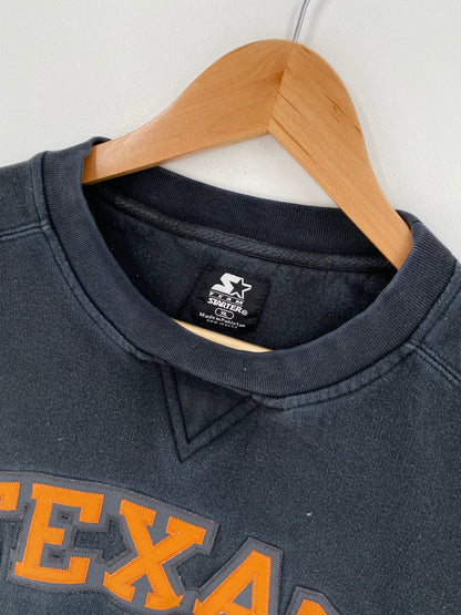 Vintage STARTER x TEXAS Size XL College Sweat-shirt / A2364