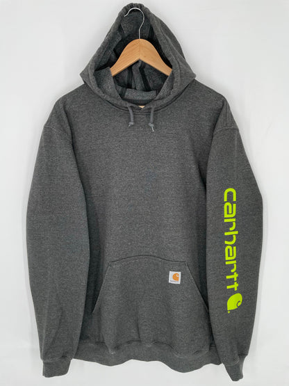 Vintage CARHARTT Size L Hoodie Sweat-Shirt / A6855