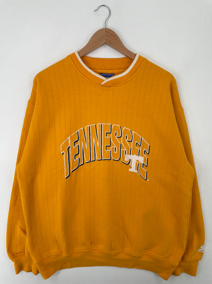 90's STARTER x TENNESSEE Size L Vintage College Sweat-Shirt / A9515