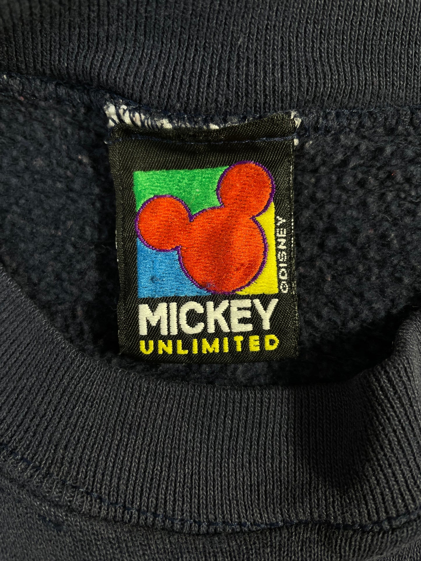 00' DISNEY MICKEY Size No Tag (Approx.L) Vintage Sweat-Shirt / A1478