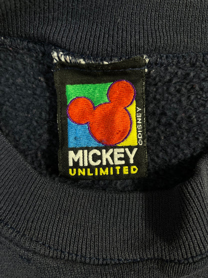 00' DISNEY MICKEY Size No Tag (Approx.L) Vintage Sweat-Shirt / A1478