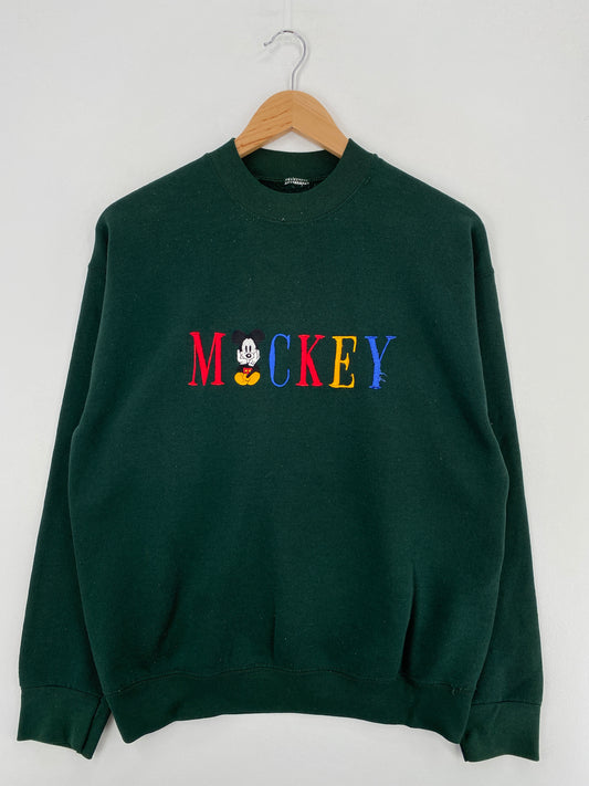Vintage DISNEY MICKEY (No tag) Approx. Size L Sweat-Shirt / A6063