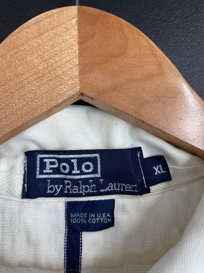 90's POLO RALPH LAUREN Made in USA Size XL Vintage Rugby Shirt / E4099R