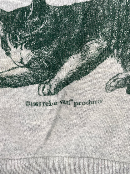 1995 CATS Made in USA Size XL Vintage Sweat-shirt / E2832S