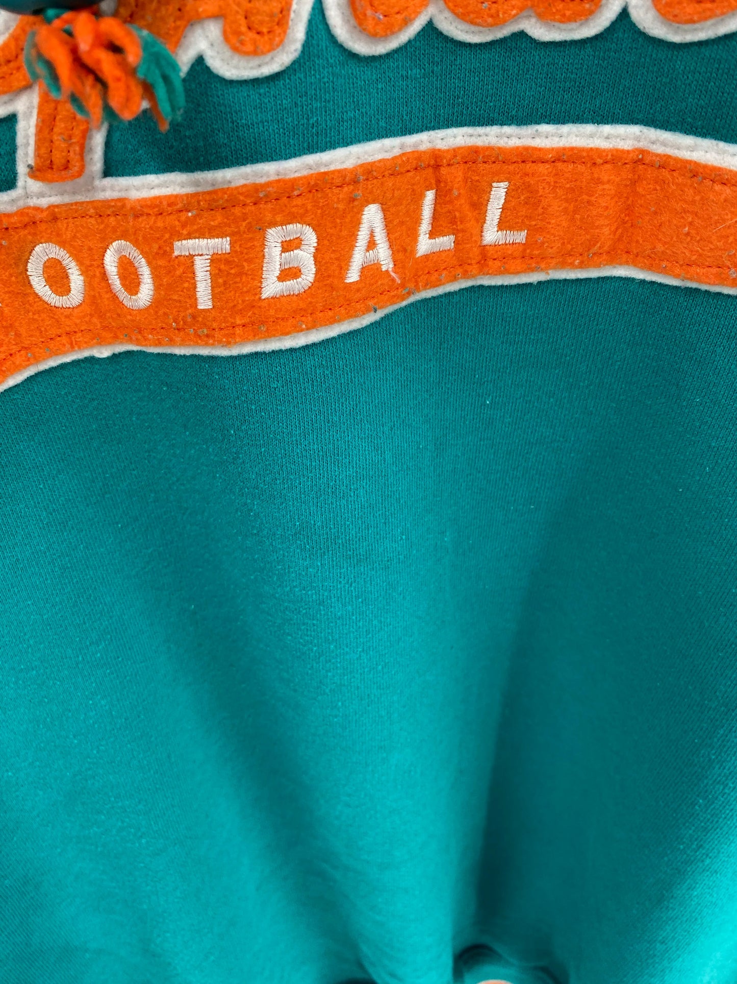 90’s STARTER x MIAMI DOLPHINS Size XL Vintage NFL Hoodie Sweat-Shirt / E2300S