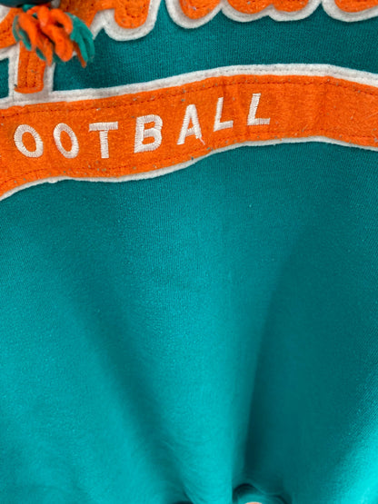 90’s STARTER x MIAMI DOLPHINS Size XL Vintage NFL Hoodie Sweat-Shirt / E2300S