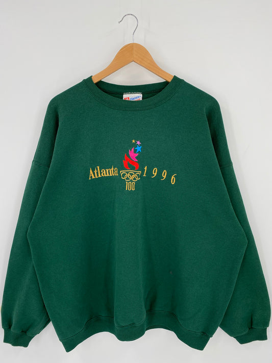 1996 ATLANTA OLYMPIC Made in USA Size XXL Vintage Sweat-shirt/ K6860