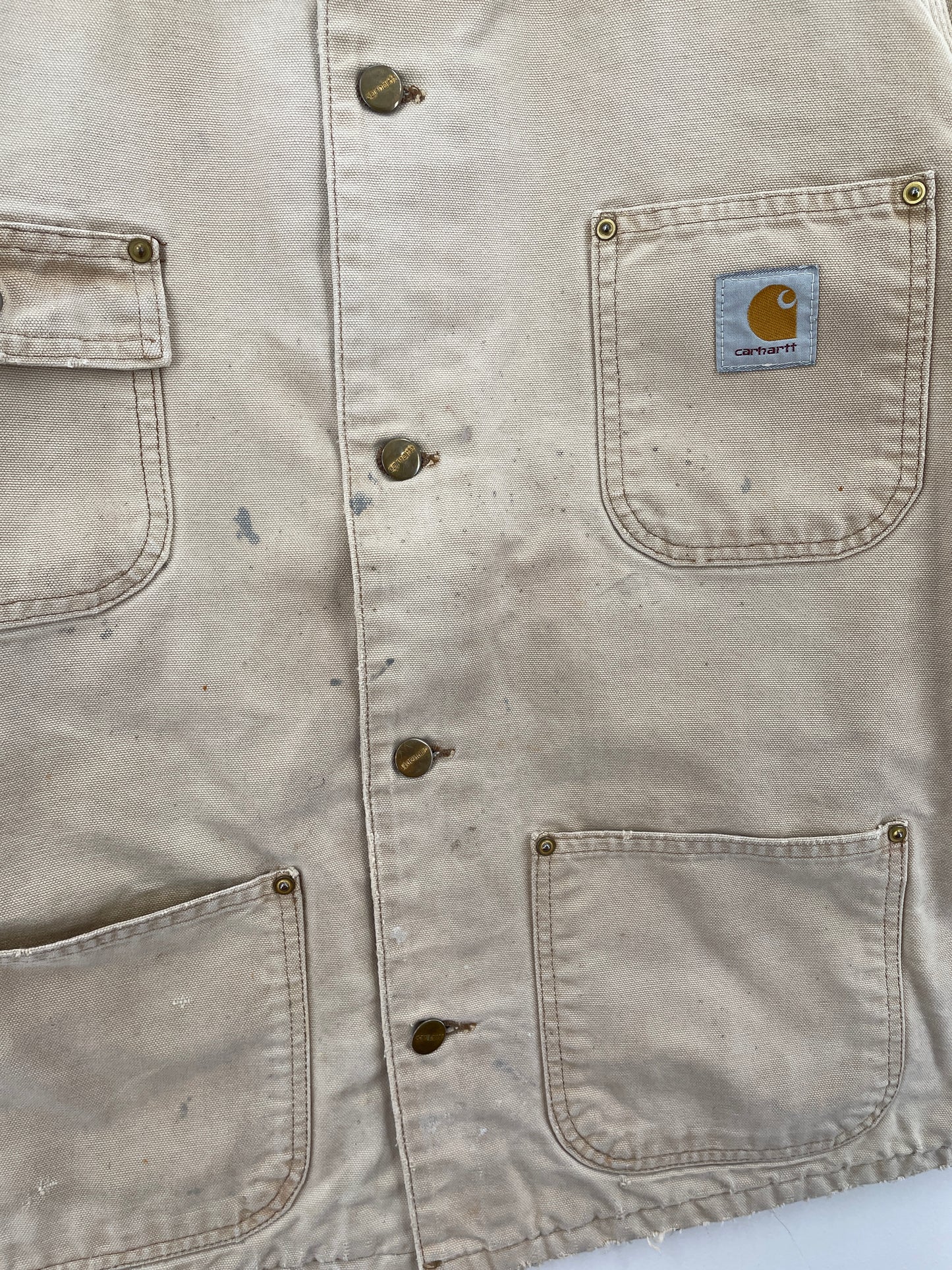 Vintage CARHARTT Size Approx.L Duck Jacket / A7088