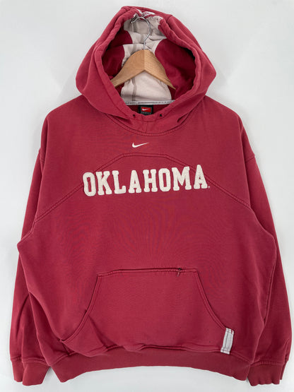 00' NIKE OKLAHOMA Size M College Hoodie Sweat-Shirt / A2174