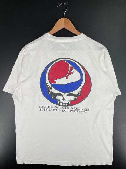 90's GREATFUL DEAD Parody Made in USA Size XL Vintage T-Shirt / A3806