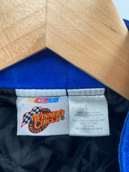 00' LOWE'S RACING Size L Vintage Racing Nylon Jacket / K4981