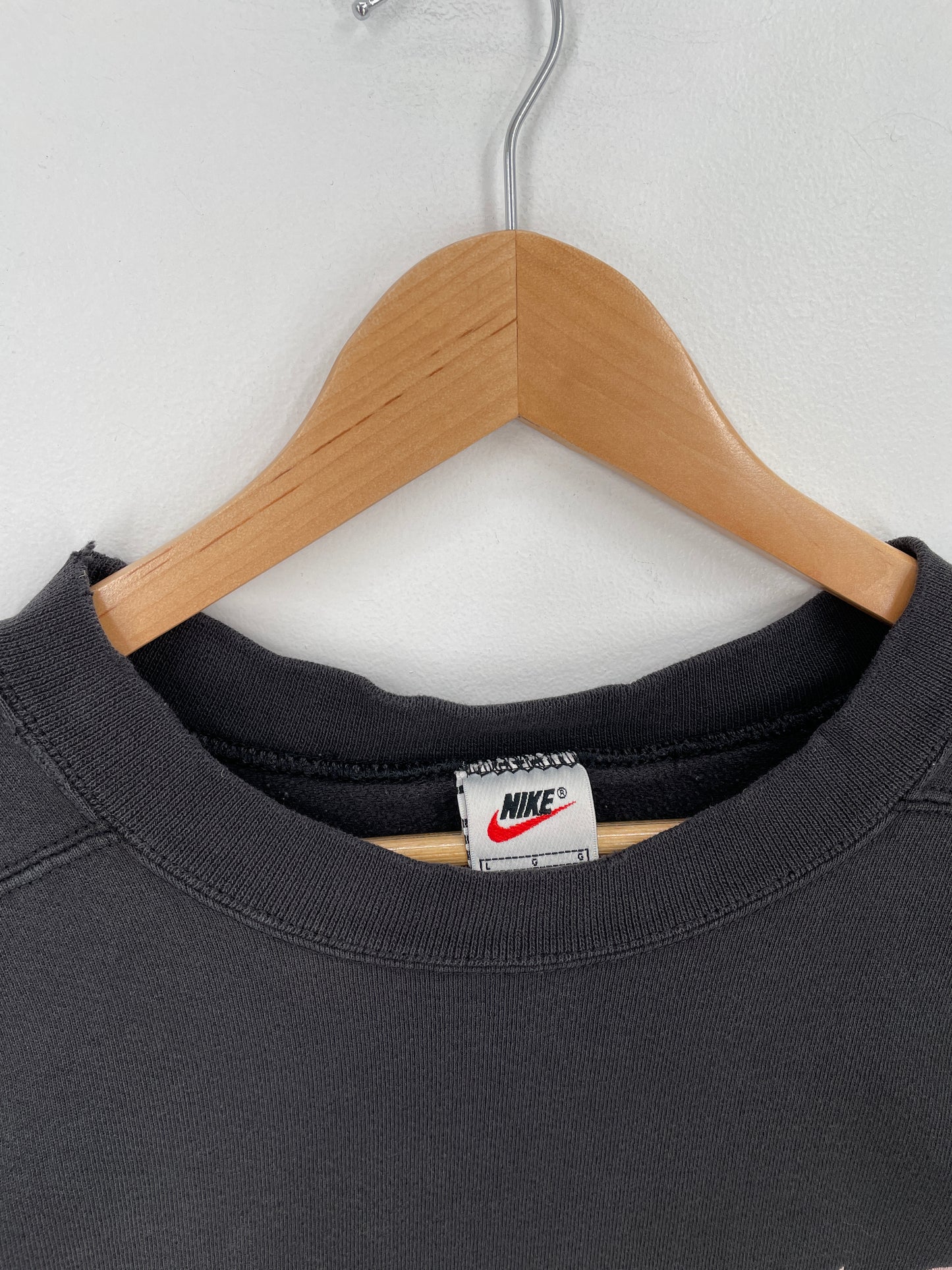 90's NIKE MINI SWOOSH Made in USA Size L Vintage Sweat-shirt / E1124